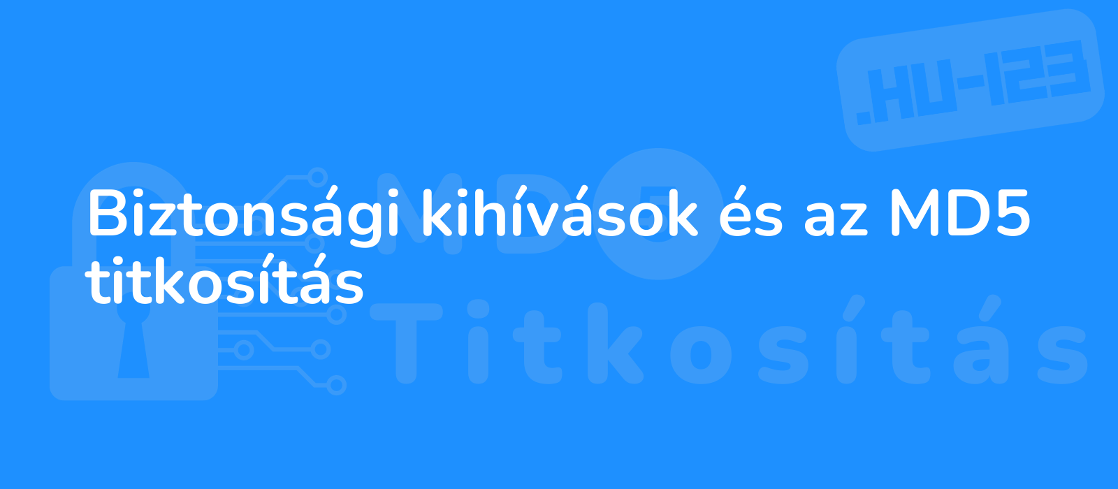 the image description for the title biztonsagi kihivasok es az md5 titkositas could be illustration depicting security challenges and md5 encryption with a modern tech inspired design 8k resolution and intricate details